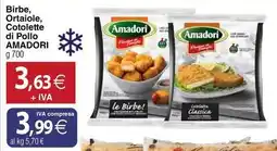 Docks Cash&Carry Birbe, Ortaiole, Cotolette di Pollo AMADORI offerta
