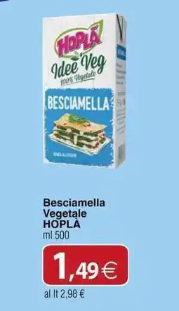 Docks Cash&Carry Besciamella Vegetale HOPLÀ offerta