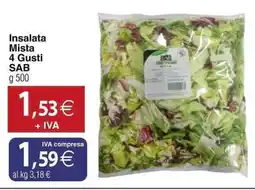Docks Cash&Carry Insalata Mista 4 Gusti SAB offerta