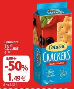 Docks Cash&Carry Crackers Salati COLUSSI offerta