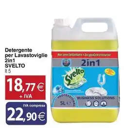 Docks Cash&Carry Detergente per Lavastoviglie 2in1 SVELTO offerta
