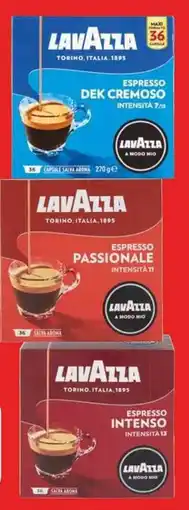 Docks Cash&Carry Capsule Caffè A Modo Mio LAVAZZA 36 caps offerta