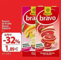 Docks Cash&Carry Succo di Frutta Bravo RAUCH offerta