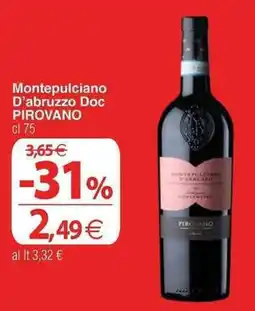 Docks Cash&Carry Montepulciano D'abruzzo Doc PIROVANO offerta