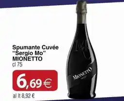 Docks Cash&Carry Spumante Cuvée "Sergio Mo" MIONETTO offerta
