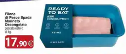 Docks Cash&Carry Filone di Pesce Spada Marinato Decongelato offerta