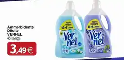 Docks Cash&Carry Ammorbidente Diluito VERNEL 45 lavaggi offerta
