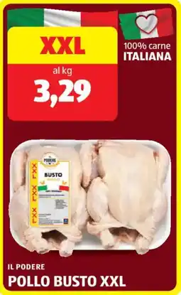 ALDI Il podere pollo busto XXL offerta