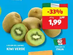 ALDI I colori del sapore kiwi verde offerta