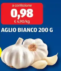 ALDI Aglio bianco offerta