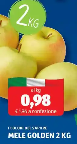 ALDI I colori del sapore mele golden offerta