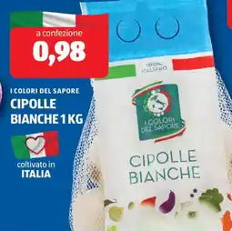ALDI I colori del sapore cipolle bianche offerta