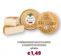 Galassia Formaggio maccagno caseificio rosso offerta