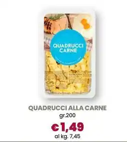 Galassia Quadrucci alla carne offerta