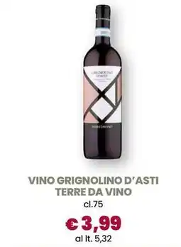Galassia Vino grignolino d'asti terre da vino offerta
