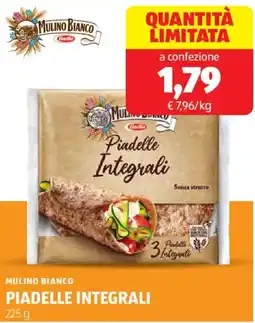 ALDI Mulino bianco piadelle integrali offerta