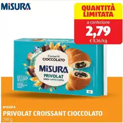 ALDI Misura privolat croissant cioccolato offerta