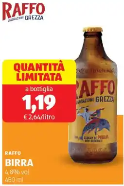 ALDI Raffo birra offerta