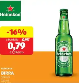 ALDI Heineken birra offerta