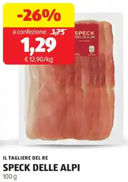 ALDI Il tagliere del re speck delle alpi offerta