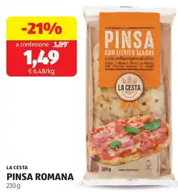 ALDI La cesta pinsa romana offerta
