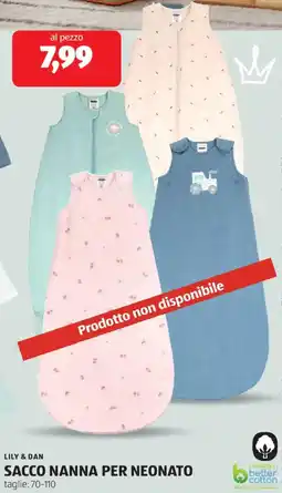 ALDI Lily & dan sacco nanna per neonato offerta