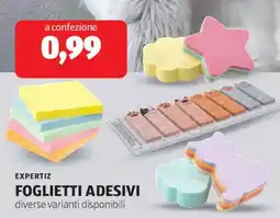 ALDI Expertiz foglietti adesivi offerta