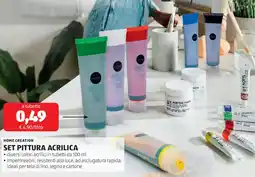 ALDI Home creation set pittura acrilica offerta