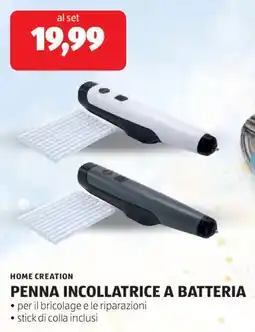 ALDI Home creation penna incollatrice a batteria offerta