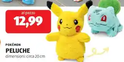ALDI Pokémon peluche offerta
