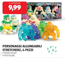 ALDI Personaggi allungabili stretcherz, 4 pezzi offerta
