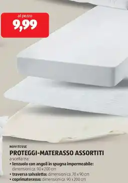 ALDI Novitesse proteggi-materasso offerta
