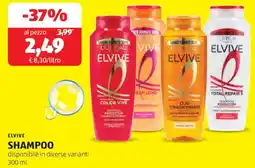 ALDI Elvive shampoo offerta