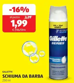 ALDI Gillette schiuma da barba offerta