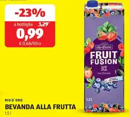 ALDI Rio d'oro bevanda alla frutta offerta