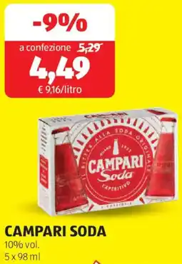 ALDI Campari soda offerta