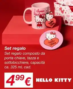 KiK Set regalo hello kitty offerta