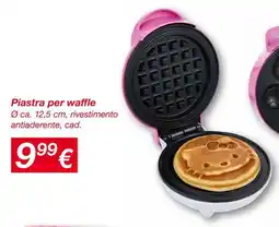 KiK Piastra per waffle offerta