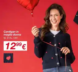 KiK Cardigan in maglia donna offerta