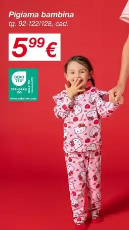 KiK Pigiama bambina offerta