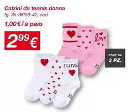 KiK Calzini da tennis donna offerta