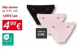 KiK Slip donna offerta