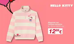 KiK Hello kitty maglione con cerniera bambina offerta