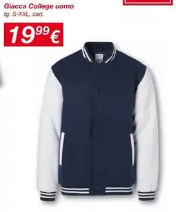 KiK Giacca College uomo offerta