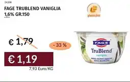 Prezzemolo e Vitale Fage trublend vaniglia 1,6% offerta