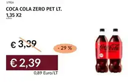 Prezzemolo e Vitale Coca cola zero pet offerta