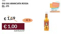 Prezzemolo e Vitale Giu giu aranciata rossa offerta