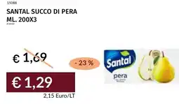Prezzemolo e Vitale Santal succo di pera offerta