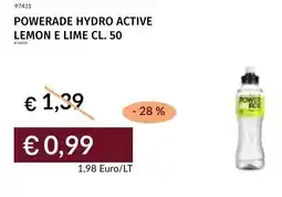 Prezzemolo e Vitale Powerade hydro active lemon e lime offerta