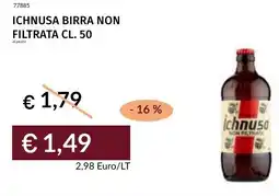 Prezzemolo e Vitale Ichnusa birra non filtrata offerta